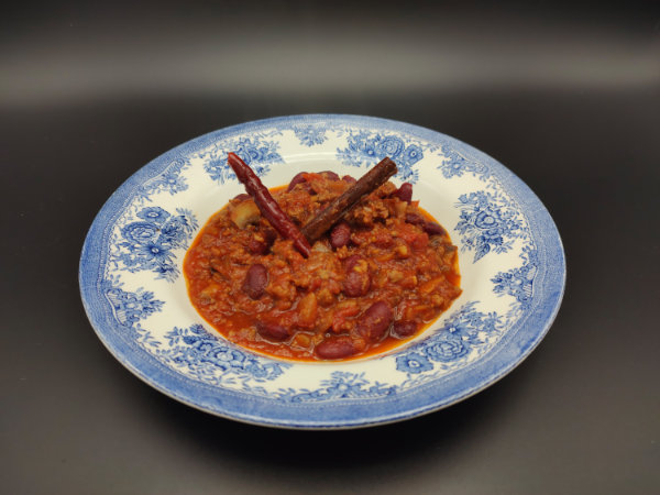 Chili con Carne - original mexikanisches Chili mit Fleisch und Bohnen